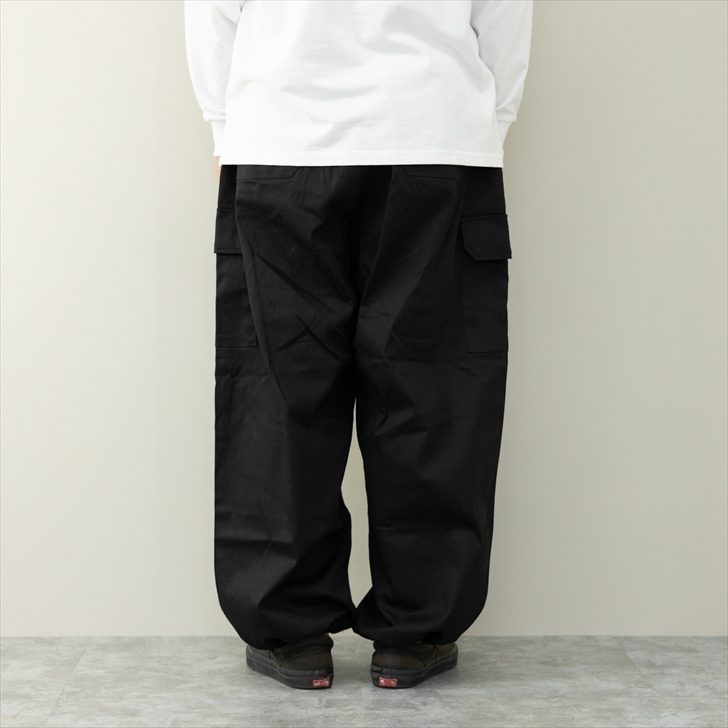 ストレッチミリタリーワイドカーゴパンツ | メンズファッション ...