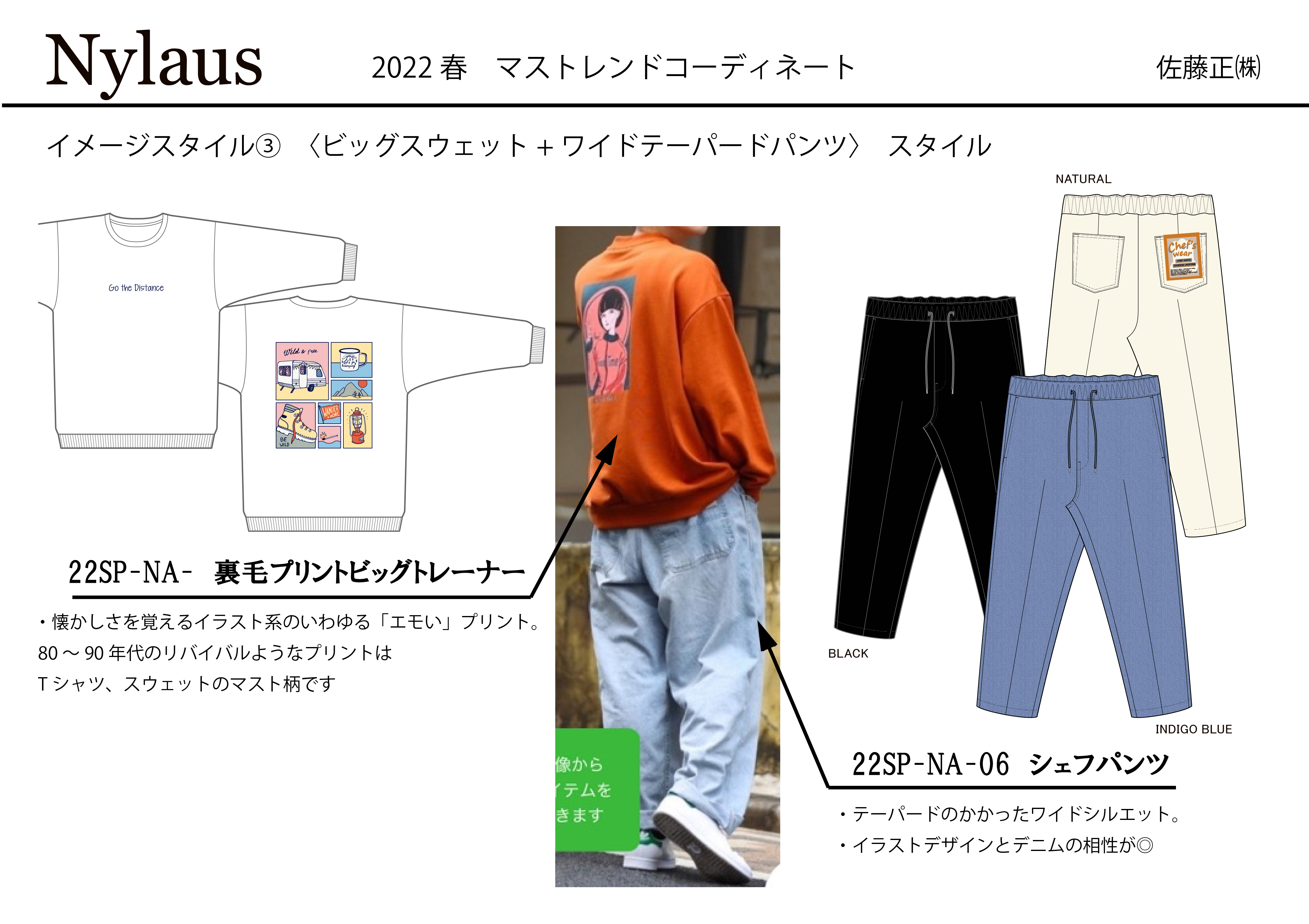 Nylaus 2022 SPRING ITEM 受注受付中! | アパレルメーカー直販！メンズ